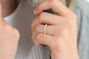 Baguette Diamond Half Eternity Ring
