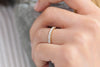Baguette Diamond Half Eternity Ring