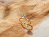 Six-Prong Moissanite Solitaire Ring